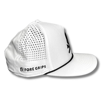 Roped Performance Hat | White